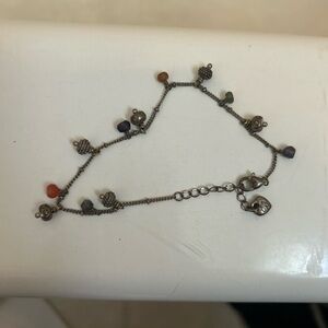 Brighton Silver Bracelet with Colorful Beads
